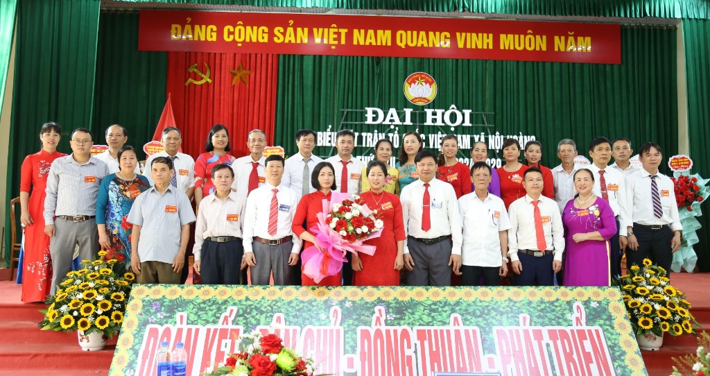 Đại hội đại biểu MTTQ xã Nội Hoàng lần thứ XXII, nhiệm kỳ 2024-2029